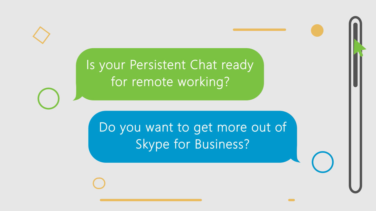 Get more out of Skype for Business and make Persistent Chat ready for remote working